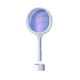 thumbnail image 1 of Inteprter Raqueta de plagas de choque eléctrico, herramienta de insectos para colgar en la pared recargable por USB ajustable de mano con soporte, raqueta Electrónica Blanco, 1 of 6