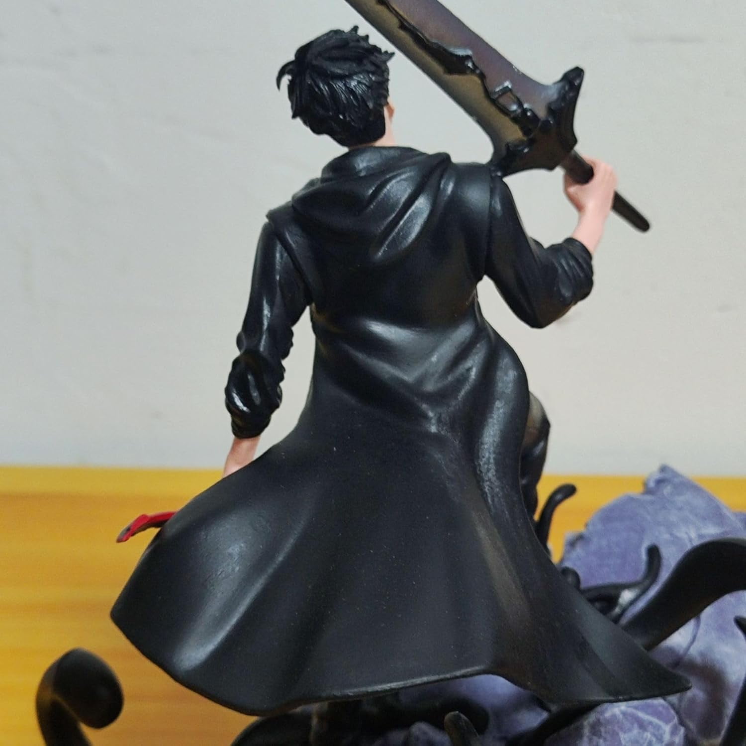 Prince of Darkness Figure Fighting Prince of Darkness Anime Figures 20cm/7.9inch Handmade PVC Statues Collectible Souvenirs for Anime Fans Gifts