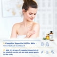 thumbnail image 4 of HIQILI Camphor Essential Oil, 100mL Undiluted for Skin, Diffuser, Aromatherapy, Spray, Massage ﻿, 4 of 6