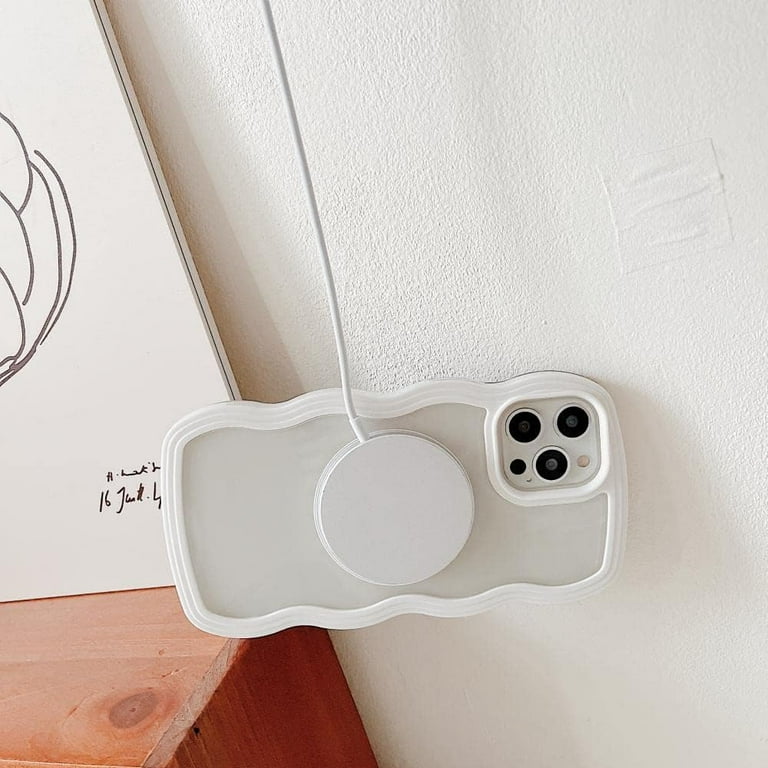 Apple iPhone 11 ホワイト + MagSafeケース Magnetic Case for iPhone 11 Compatible with Magsafe, Cute