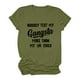 thumbnail image 1 of Camiseta de mujer Camisetas divertidas y lindas de manga corta Camiseta con estampado divertido Camiseta con estampado de letras Tops Blusa Regalo para mujeres OAVQHLG3B Store lin121212, 1 of 3