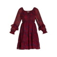thumbnail image 4 of The Pioneer Woman Ruffle Mini Dress, Sizes S-3X, Women's and Women’s Plus, 4 of 4