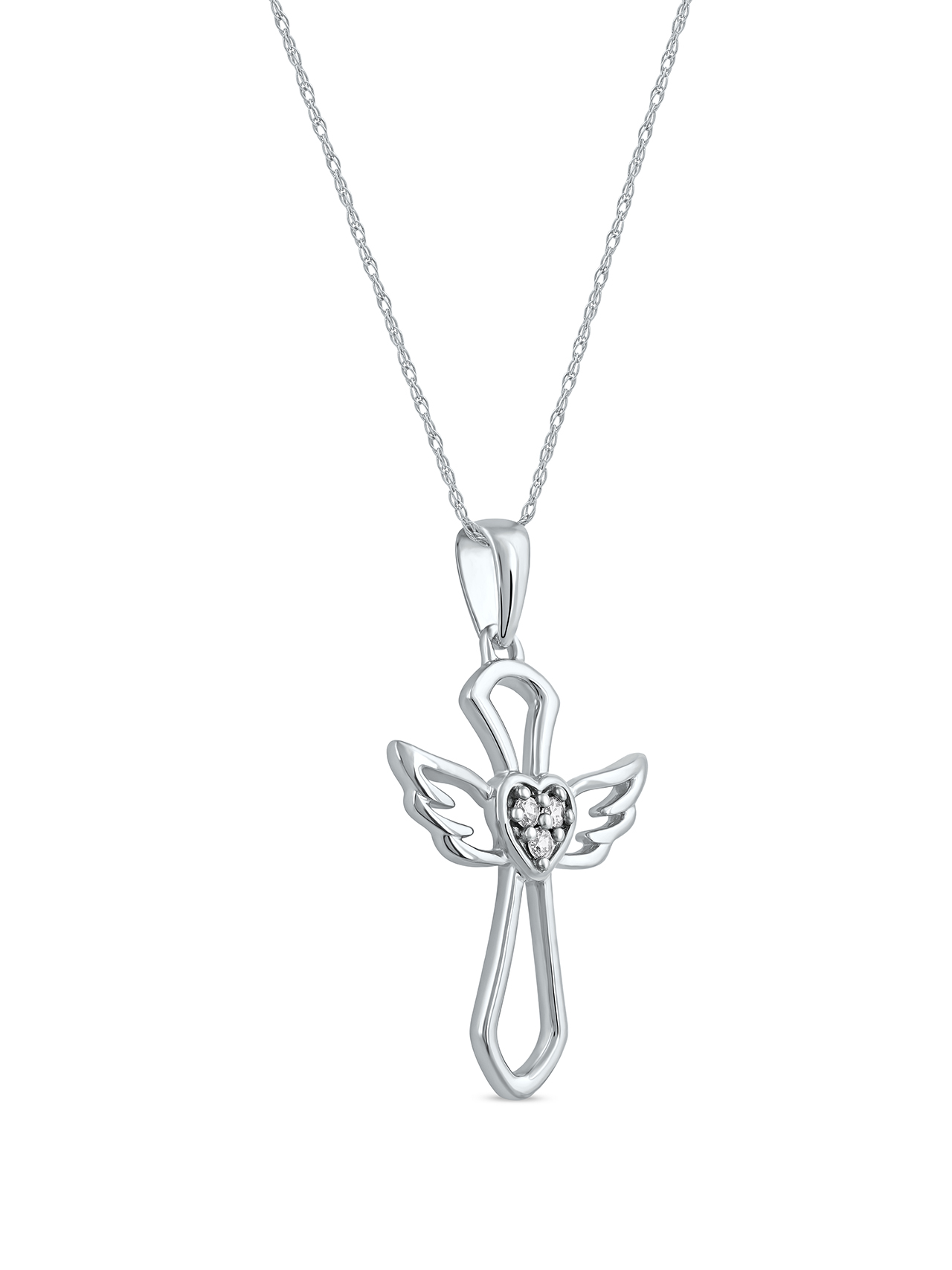 1/20 Carat T.W. Diamond 10kt White Gold 