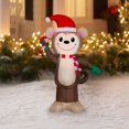 Holiday Time Yard Inflatables Silly Monkey, 4 ft