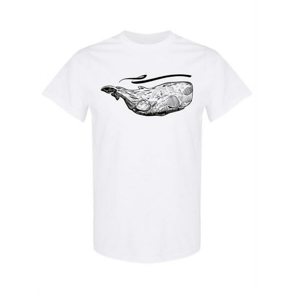 Cachalot Whale T-Shirt Men -Image by Shutterstock, Male Small