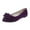 Purple, variant on Quaouag Bowknot Ballet Flats Womens Pointy Toe Casual Flat Shoes Suede Dress Shoes Wear to Work Slip On Moccasins