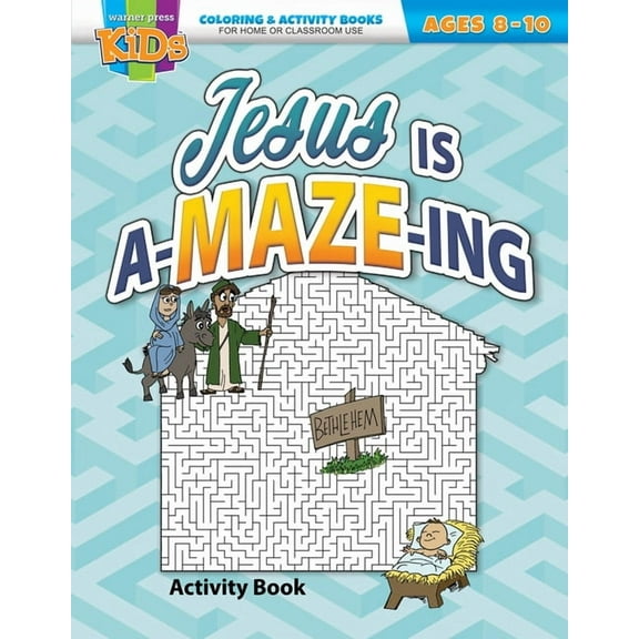 Jesus Is A-Maze-Ing: Activity Book, (Paperback)
