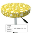 thumbnail image 4 of Bingfone Tulips Flowers Padded Round Bar Stool Cover Cushion with Elastic Fabric Round Chair Seat - Tulips Flowers, 4 of 7