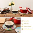 thumbnail image 6 of SKYSONIC 2Pcs Easter Grass Lawn Eggs Pot Holders Trivets, Bunny Ear Cotton Thread Weave Trivet Heat Resistant Mats Pot Teapot Protection Table Decorative, 6 of 7