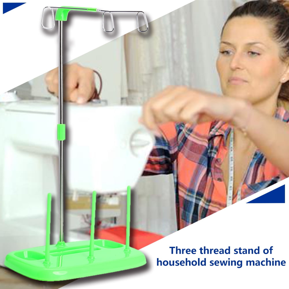 Thread Rack 3 Spool Holder Stand For Household Sewing Machine Multi-color Useful Thread Rack 3 Spool Holder Stand For Household Sewing Machine Multi-color Useful