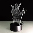thumbnail image 5 of Wekity 3D Lamp Deadpool Remote Control Best Gift For boys Acrylic Table Night light Furniture Decorative colorful 7 color change household Home Access, 5 of 5
