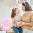 thumbnail image 4 of Yhmxh Home Decor Home Essentials Home Goods Home Accessories Rabbits Schoolbag Portable Mini Elementary Students Shoulder Bag Fresh Checkered Storage Backpacks Nylon School Bages, 4 of 8