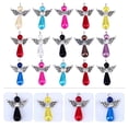thumbnail image 3 of 15pcs Wing-designed DIY Pendants Alloy Charms DIY Materials for Jewelry Making, 3 of 8