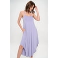thumbnail image 5 of Lavender Medium Size Women's Rayon Modal Sexy Casual Sleeveless Stylish Maxi W/Pockets, Long Lingerie, Nightgowns, Summer Dresses, 5 of 6