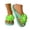 Green, variant on ibiyuan Arch Support Flip Flops for Women Wedge Thong Sandals for Women Non- Woven Sole Home Slippers Women Quick Dry Womens Walking Shoes