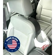TidyHook Auto keeps your vehicle trash and clutter-free! Keep trash from flying out of your vehicle (especially for convertible owners), accessible for everyone in the car!
