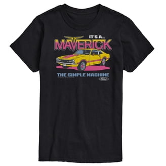 T-Shirt Mustang Mach 1 1969 - Manica Corta Uomo Racing Roots - Foto 2