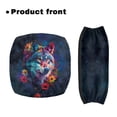thumbnail image 2 of HELLHERO Easy Install Backrest Covers Seat & Backrest Cover Set Protection Covers Parks Secure Fit for Street Scenes, 2 of 7