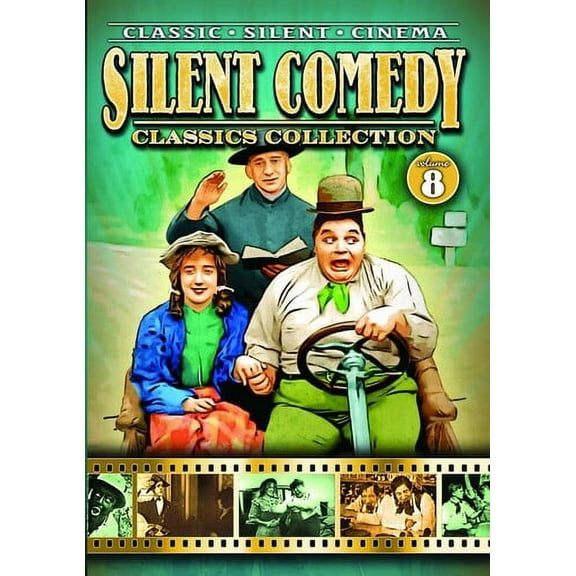 Silent Comedy Classics Collection, Vol. 8 (DVD), Alpha Video, Comedy