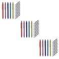 thumbnail image 1 of Thinsony 5pack/lot Quick Dry Ink Pens Durable Ink Comfortable Grip Retractable Gel 3Set, 1 of 6