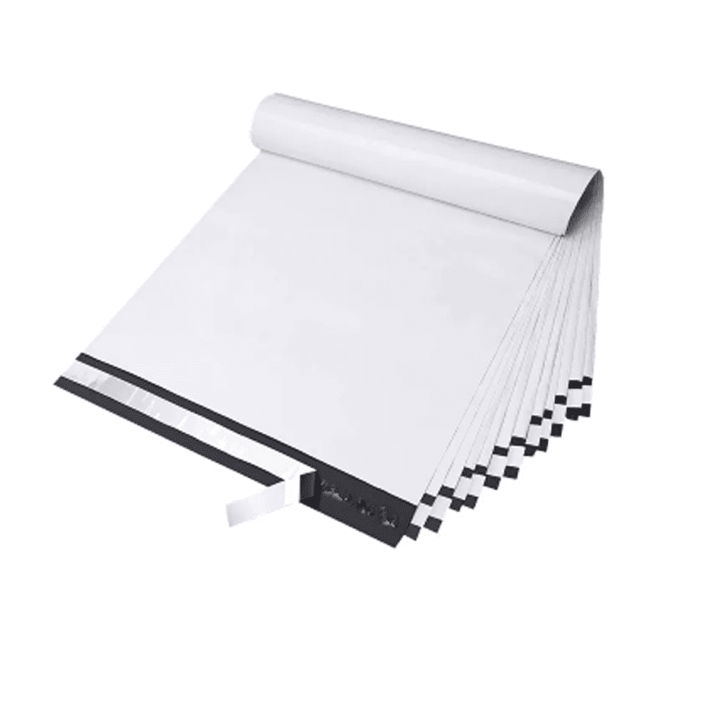 100 7.5X10.5 WHITE POLY MAILERS SHIPPING ENVELOPES BAGS 