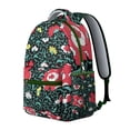 thumbnail image 2 of Floral and Leopard Design School Backpack - Stylish Ergonomic Bookbag, 2 of 6