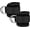 2PCS-Black, variant on Ankle Straps Ankle Resistance Bands Wrist Cuffs Padded Straps Adjustable Fitness Glute Kickback D-Ring for Cable Machine Gym Foot Leg Training Brace Support 2PCS