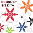 thumbnail image 3 of Adornos para fiestas con forma de estrella de espuma Chivao Ninja, 48 unidades, 10 cm, 3 of 7