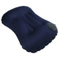 thumbnail image 3 of Inflatable Pillow, Polyester Fibre Auto Inflation Back Cushion  Sealing  for Travel Dark Blue,Blue Camouflage, 3 of 7
