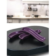 Olivian - Ivory - Purple - Plate Set