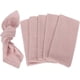 thumbnail image 1 of Cloth Napkins 42 x 42 CM, , Cotton Cloth Napkins, 6 pack Reusable Napkins for Christmas/Dinners/Weddings/Bar/Cocktail (Pink), 1 of 5
