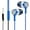 Blue, variant on erfcxs InEar Headphones With Mic 3.5mm Wired Headphones For IOS And Android Smartphones Laptops MP3 Gaming Walkman