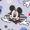 Mickey Mouse, variant on Bluey Plush Toddler Blanket Light Blue, 40" x 50", Boy or Girl