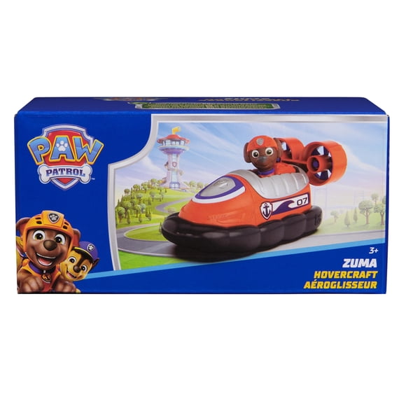 Vehículo de Juguete Paw Patrol Aerodeslizador de Zuma con Figura de Acción
