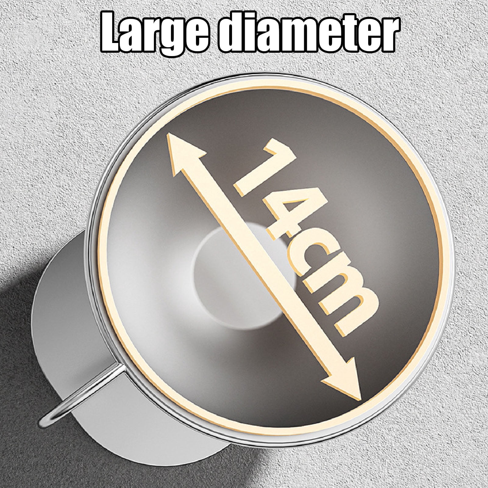 LAZIOEGR Elevated Cat Bowl Stainless Steel Large Capacity Anti Tipping Raised Food Water Bowl Tilted Neck Protection Pet Feeder Dish for Cats Dogs (6.3 inches / 16 cm) Non-Slip Base