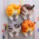 thumbnail image 3 of Gwong Decoración hogareña Gato tope magnético frangorro pegatina resina oficina casa diversión refrigerador decoración regalo Gwong 21059036, 3 of 7