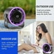 thumbnail image 4 of Ventilador de escritorio de 100 velocidades, ventilador de circulación de alta velocidad, ventilador de escritorio digital recargable para el hogar de 6 pulgadas con función de luz nocturna, 4 of 5