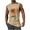 Khaki, variant on Pitauce Tank Tops Men Sleeveless Gym Workout Tops Casual Loose Fit Pullover Crew Neck Muscle Shirt Hawaiian Tropical Print Oversized Graphic Tee