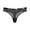 Black, variant on Women's Panties High Waist Mesh Underwear Lace Thong Comfort Fit Stitching Breathable Smooth Waistband Seamless -Friendly -Style Red XL