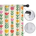 thumbnail image 4 of Blackout Kids Curtains,Pioneer Flower Childrens Insulated Curtains Set Of 2,Bedroom Essentials,Toddler Room Decor 42x54in(106x137cm), 4 of 4