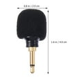 thumbnail image 2 of 2 Pcs Microphone de Diffusion en Direct Micro Capacité pour Enregistrement Vocal de Conférence, 2 of 9