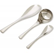 Yamazaki Merge Duo 3-piece Completer Flatware Set 18/8 Stainless Steel