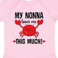 thumbnail image 4 of Inktastic Nonna Loves Me Grandson Boys or Girls Baby Bodysuit, 4 of 5