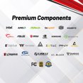thumbnail image 6 of Skytech Gaming Crystal Gaming PC, AMD Ryzen 5 5600X 3.7GHz, AMD RX 9060XT 16GB, 1TB NVMe SSD, 16GB DDR4 RAM 3200, 650W GOLD PSU, Wi-Fi, Win 11, Desktop, 6 of 6