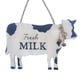 thumbnail image 1 of Artesanía de madera decoración de pared granja de madera vaca oveja cerdo decoración creativa granja Animal hogar colgante Wmkox8yii HKAHFKAH618, 1 of 1