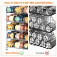 thumbnail image 6 of Can Rack Organizer, 5 Tier  Can Storage Dispenser Holder, Can Storage Dispenser Rack For Food Storage, Kitchen Cabinet And Pantry, Holds Up To 60 Cans, 6 of 7