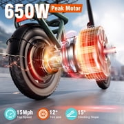 Electric Scooter for Adults – 8.5/10/12 Tires,Peak 500W-700W Motor, 15-30 Miles Range, Up to 20 MPH – Foldable Commuter Scooter for Men & Women