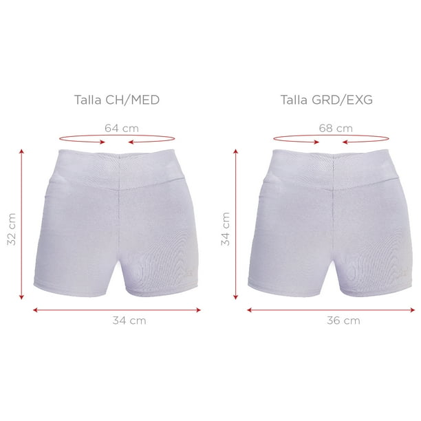 Short Deportivo Mujer Chico Mediano Short de Licra para Mujer de Algodon Lila Red Baboon Modelo Spart Shorts Deportivos para Mujer Licra Flexible. Bodega Aurrera en linea