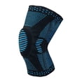 thumbnail image 2 of Rodilleras para el dolor de para hombres-manga de compresión de -rodilleras para aliviar el dolor-envoltura estabilizadora para Azul XL XL azul Sunnimix manga de la rodilla, 2 of 8