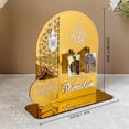 thumbnail image 3 of JHGoosa Acrylic Ramadan Countdown Calendar Golden Ramadan Decorations Eid Count Down Desk Calendars Muslim Festival Reminder Ramadan Advent Calendar Party Decor Islam, 3 of 9